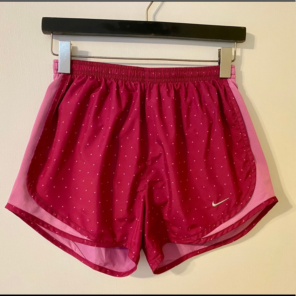 Nike S Magenta Dri-Fit Running Shorts